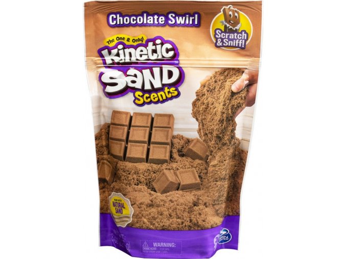 Kinetic Sand Kinetický písek voňavý hnědý Chocolate 227g