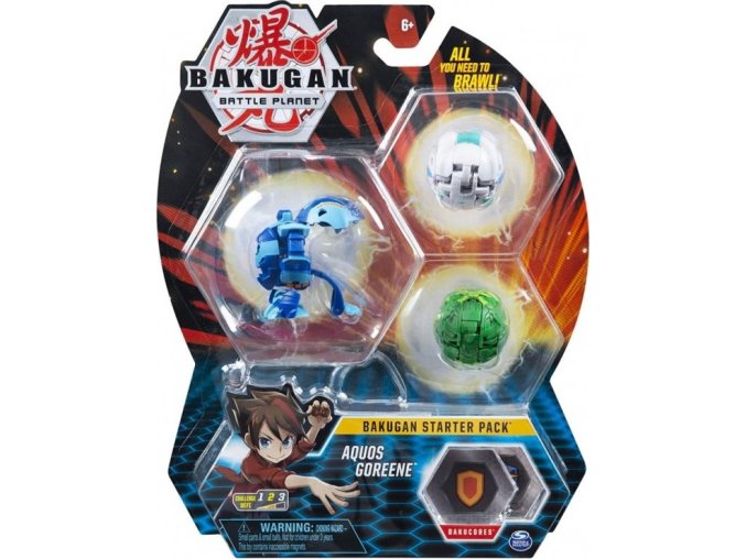 Bakugan startovací sada Aquos Goreene