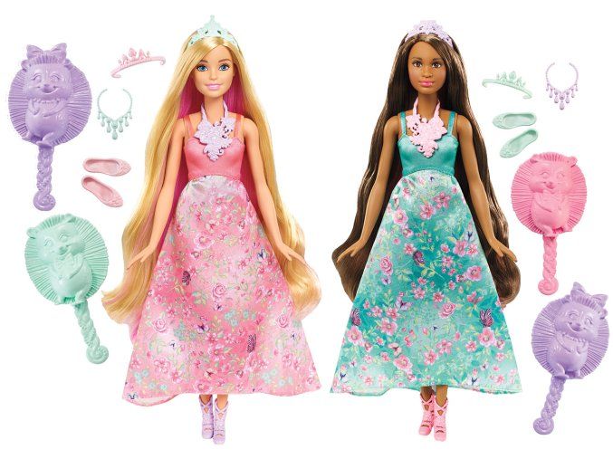 Barbie KOUZELNÉ BAREVNÉ VLASY