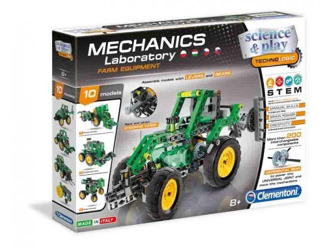 Mechanicka laborator farmarsky traktor