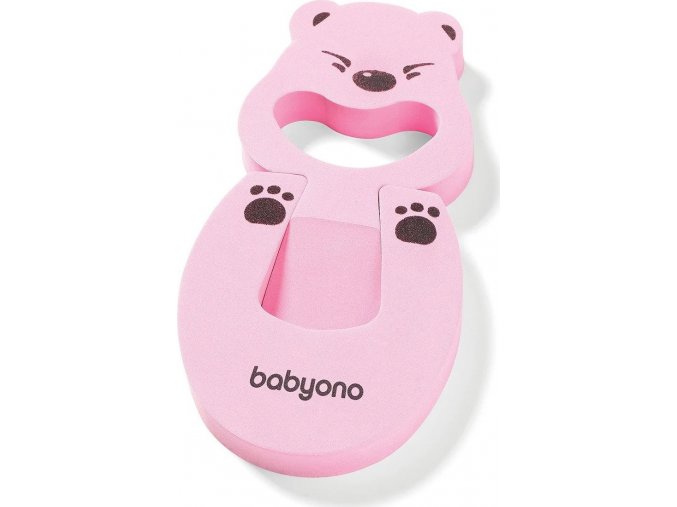 BabyOno Zábrana dveří set růžový