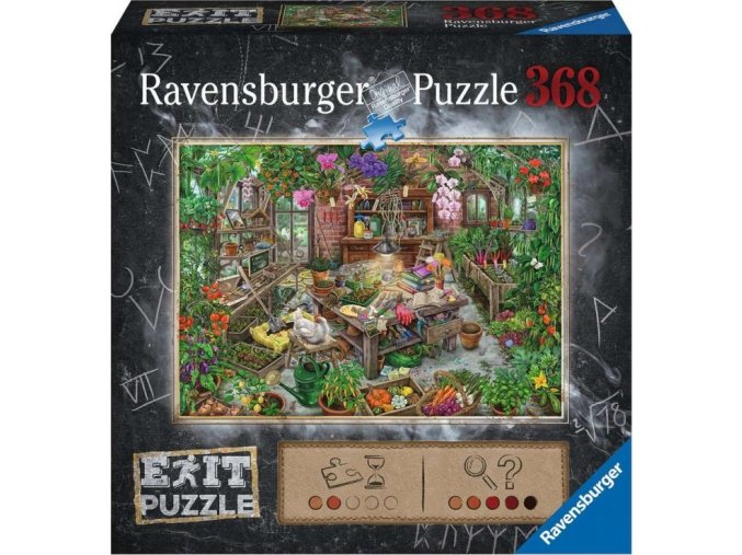 Ravensburger 16483 Exit Puzzle: Skleník 368 dílků