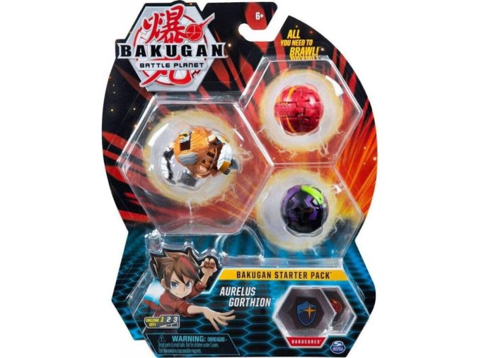 Bakugan startovaci sada Aurelus Gorthion 1