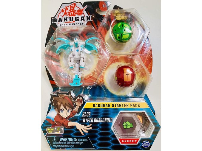 Bakugan startovaci sada Haos Hyper Dragonoid 1