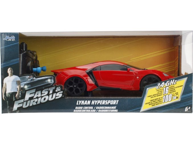 Rychle a zběsile RC auto Lykan Hypersport 1:24