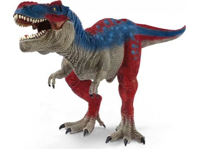 Schleich 72155 Tyrannosaurus Rex s pohyblivou čelistí modrý Exclusive!