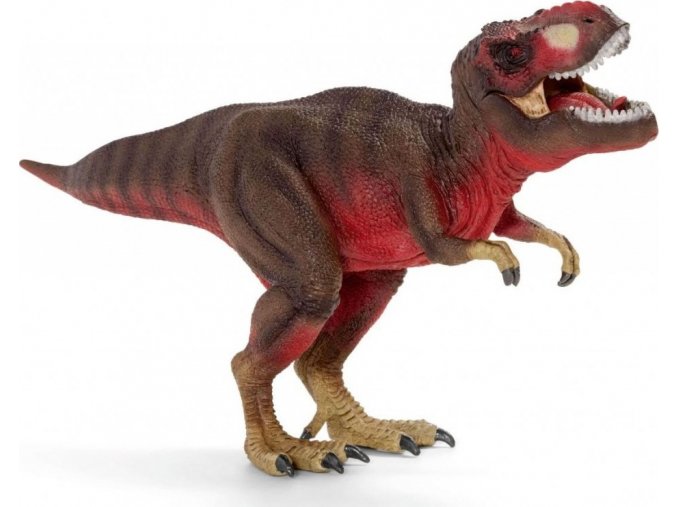 Schleich 72068 Tyrannosaurus Rex s pohyblivou čelistí červený Exclusive!