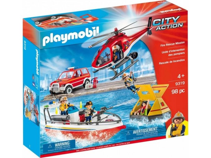 PLAYMOBIL 9319 Hasičská záchranná mise