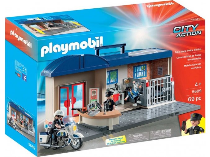 PLAYMOBIL 5689 Přenosná policejní stanice