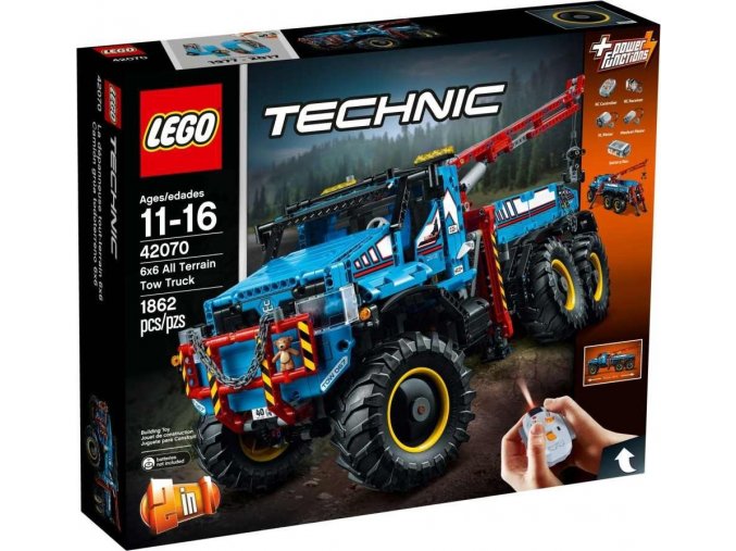 LEGO® Technic 42070 Terénní odtahový vůz 6x6 - poškozený obal