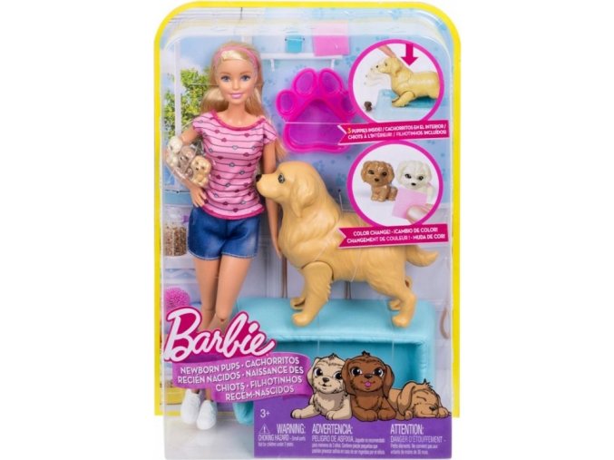 Barbie Péče o narozená štěňátka