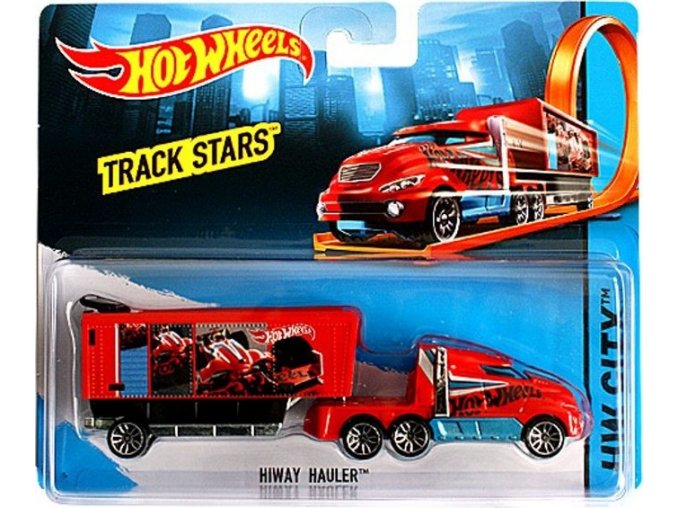 Hot Wheels dráhový tahač Hiway Hauler