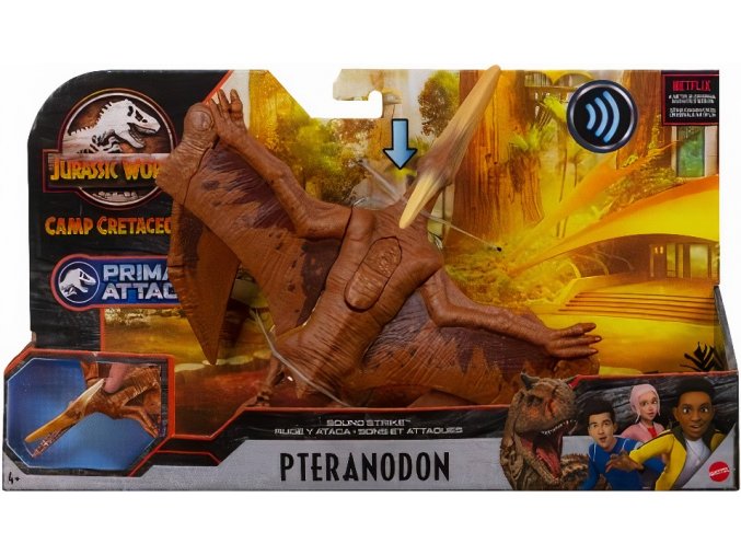 Jurassic World Mattel Primal Attack Camp Cretaceous Toys pteranodon 01 x
