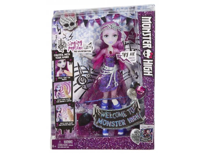 Monster High ARI HAUNTINGTON zpívající panenka