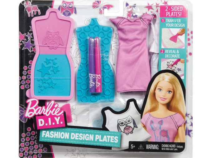 Barbie D.I.Y. MÓDNÍ NÁVRHÁŘSKÉ ŠABLONY