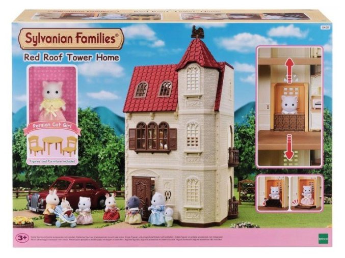 Sylvanian Families 5400 dum s vezi a cervenou strechou 1