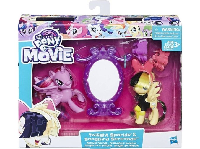 MLP My Little Pony Set 2 poníků Twilight Sparkle a Songbird Serenade