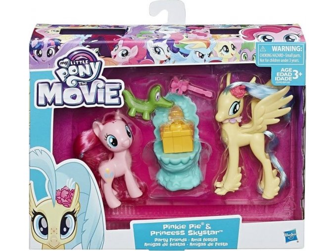 MLP My Little Pony Set 2 poníků Pinkie Pie a Princess Skystar