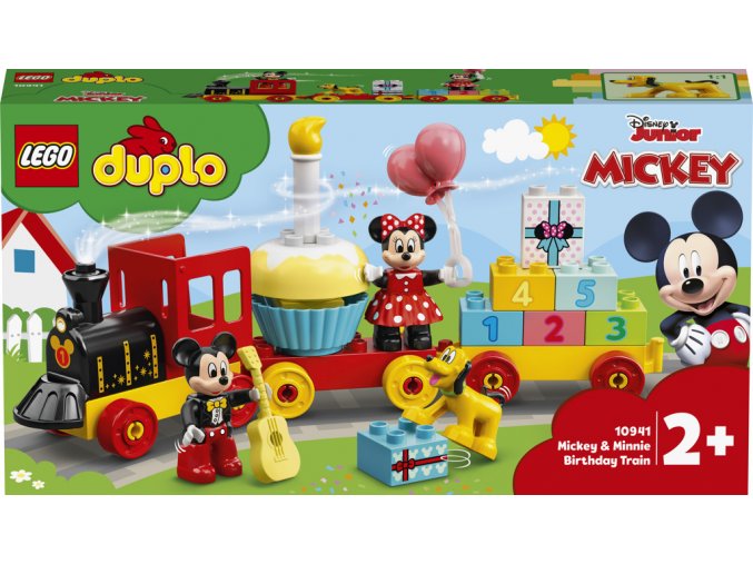 LEGO® DUPLO® 10941 Narozeninový vláček Mickeyho a Minnie