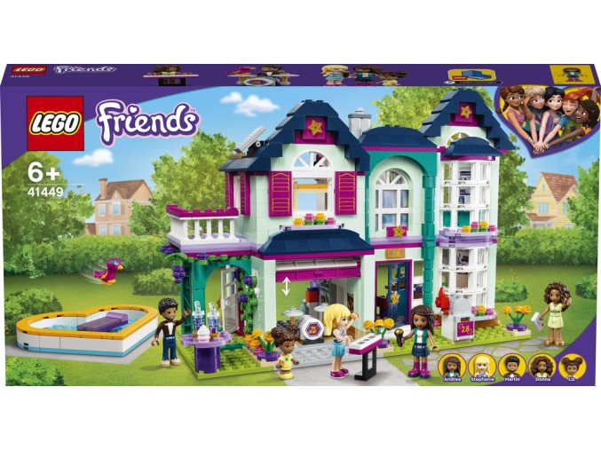 LEGO® Friends 41449 Andrea a její rodinný dům