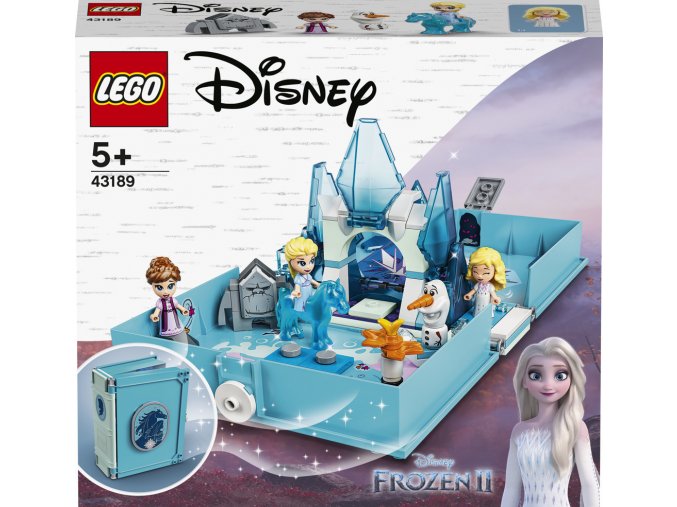 LEGO® Disney Princess 43189 Elsa a Nokk a jejich pohádková kniha dobrodružství