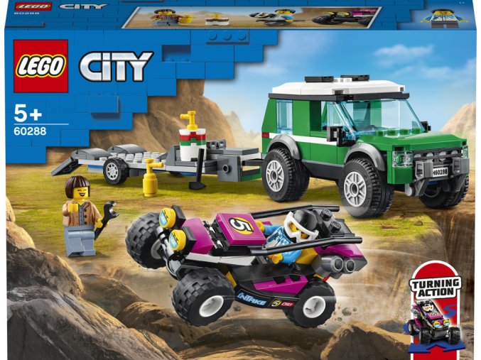 LEGO® City 60288 Transport závodní buginy