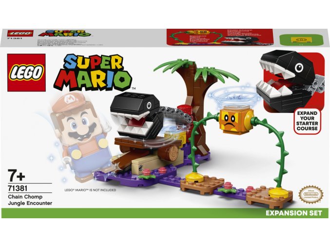 LEGO® Super Mario 71381 Chain Chomp a setkání v džungli – rozšiřují set