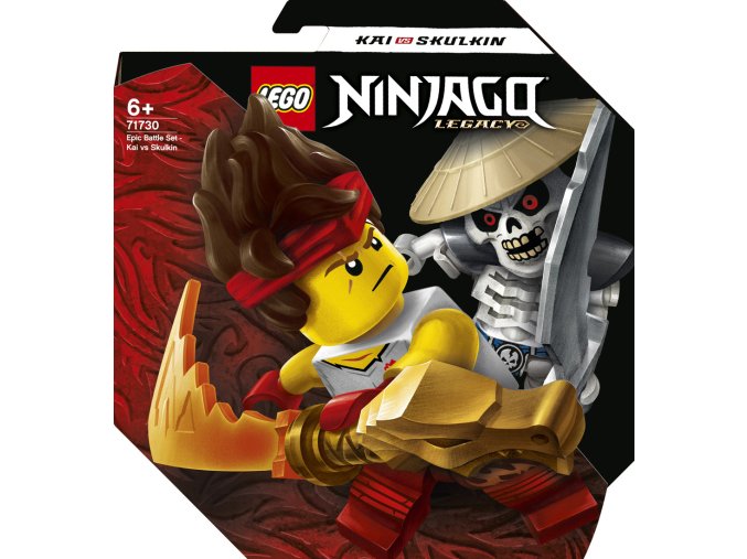 LEGO® Ninjago 71730 Epický souboj – Kai vs. Skulkin