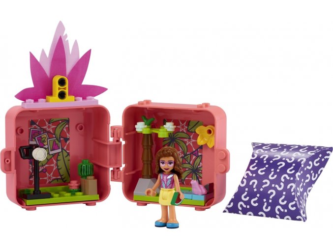 LEGO® Friends 41662 Olivia a její plameňákový boxík