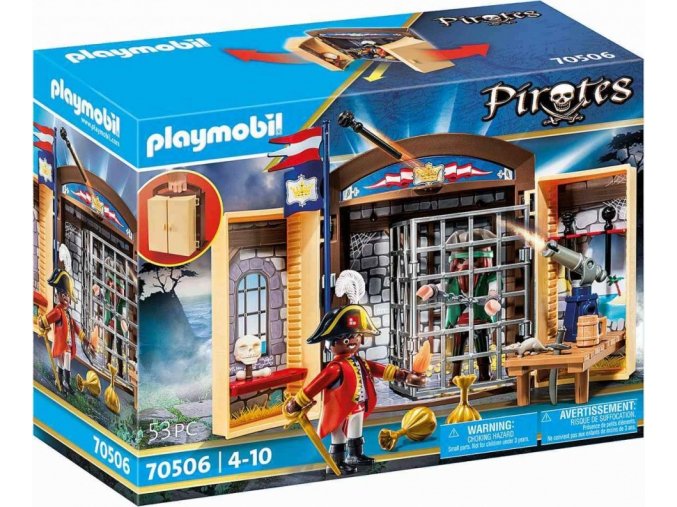 PLAYMOBIL 70506 Přenosný box Pirátské dobrodružství
