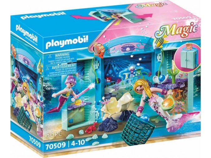 PLAYMOBIL® 70509 Přenosný box Mořské panny