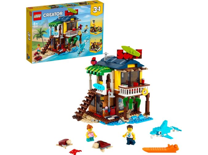 LEGO® Creator 31118 Surfařský dům na pláži