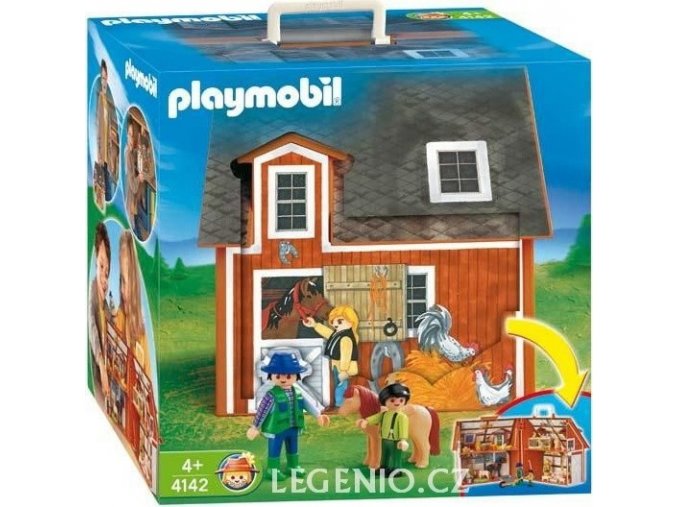 PLAYMOBIL 4142 Přenosná farma