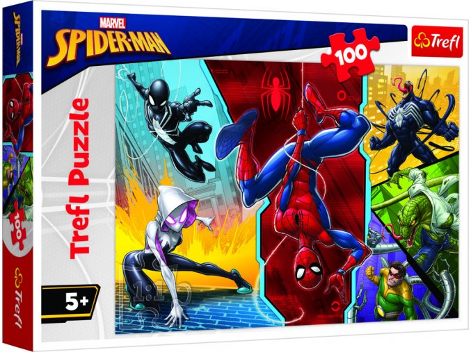 Puzzle Disney Marvel Spiderman 100 dílků