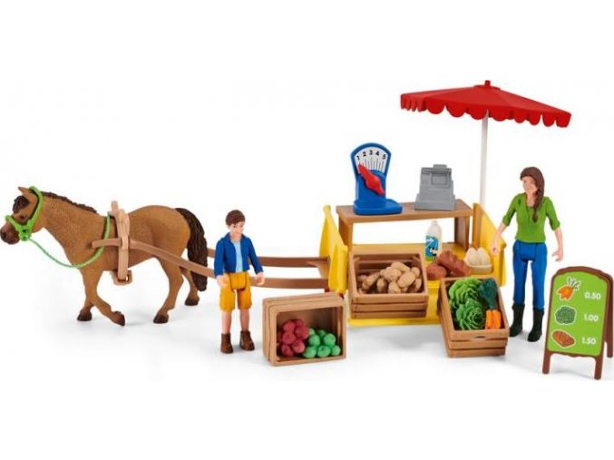 Schleich 42528 Mobilní farmářský stánek