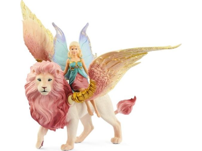 Schleich 70714 Elfí víla na okřídleném lvovi