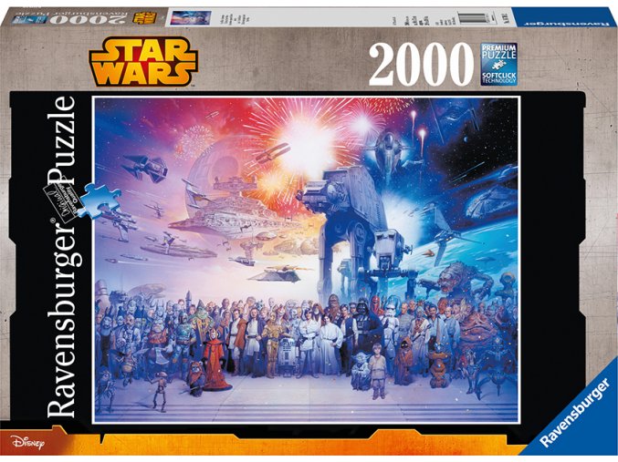 Star Wars vesmír 2000 dílků