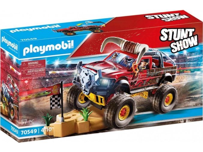 PLAYMOBIL 70549 StuntShow Monster Truck Horned