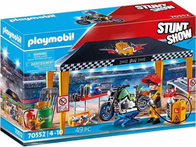 PLAYMOBIL® 70552 StuntShow Servisní stan