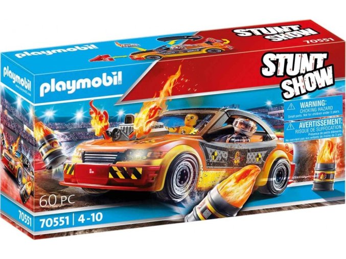 PLAYMOBIL 70551 StuntShow Crashcar