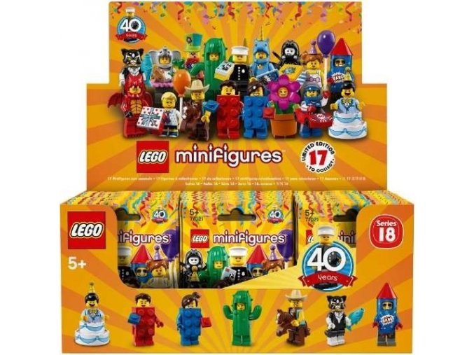 LEGO® 71021 Originální Box 60 minifigurek 18. série