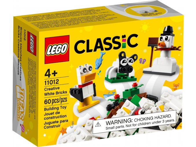 LEGO® Classic 11012 Bílé kreativní kostky