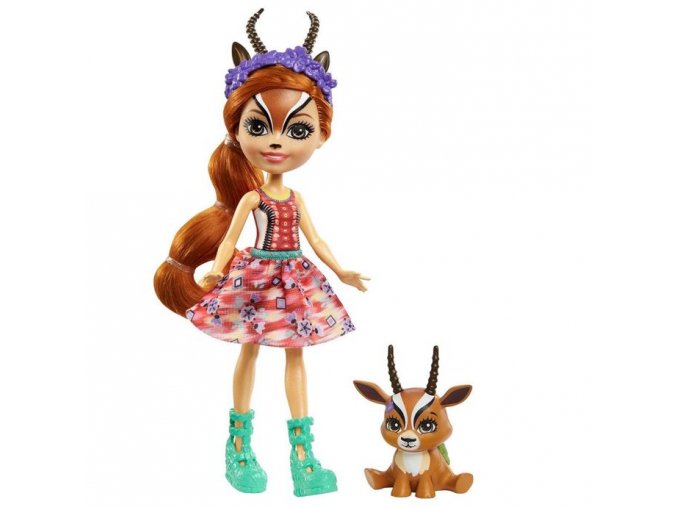 EnchanTimals Panenka se zviratkem Gabriela Gazelle a Racer 2