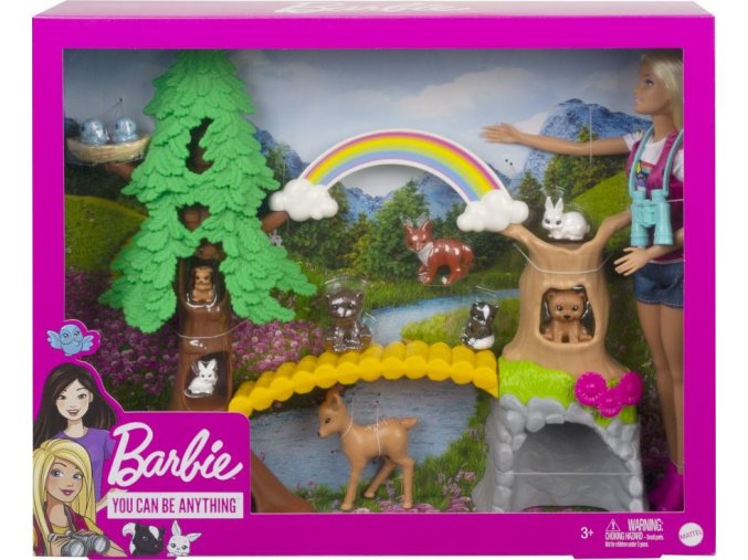 Barbie průzkumnice a zvířátka