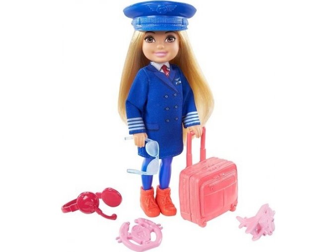 Barbie Chelsea povolání Pilotka