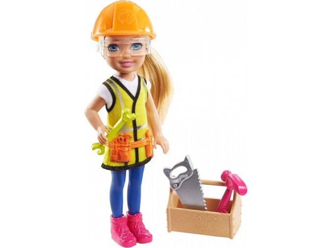 Barbie Chelsea povolání Stavební pracovnice