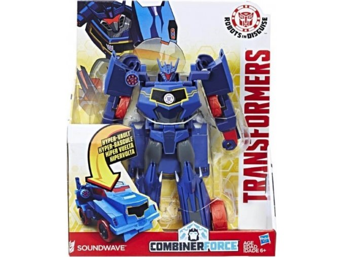 Transformers RiD Soundwave transformace ve 3 krocích