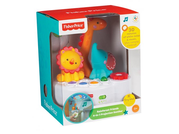 Fisher-Price USPÁVACÍ PROJEKTOR SE ZVÍŘECÍMI KAMARÁDY