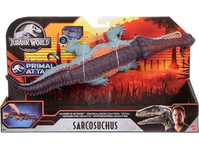 Jurský svět Dinosauři v pohybu Sarcosuchus