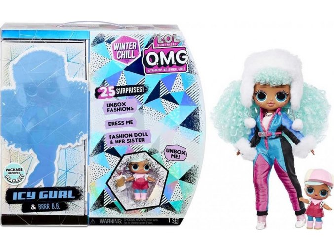 L.O.L. SURPRISE Zimní velká ségra OMG - Icy Gurl a Brrr B.B.